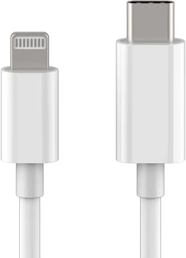 ZXRO  ORIGINAL Lightning Cable 2.1 A 1 m Lightning Cable For Fast Charging  (Compatible with apple iphone X Series/11 Series/12 Series/13 Series/14 Series, White, One Cable)