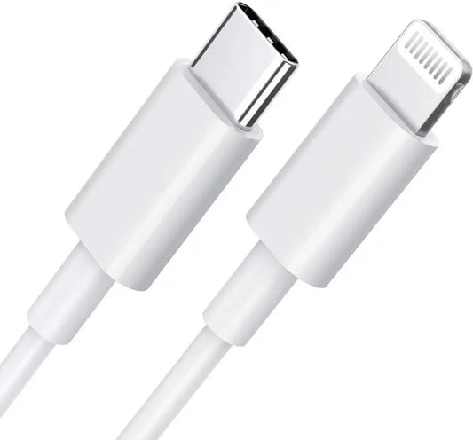 ZXRO  ORIGINAL Lightning Cable 2.1 A 1 m Lightning Cable For Fast Charging  (Compatible with apple iphone X Series/11 Series/12 Series/13 Series/14 Series, White, One Cable)